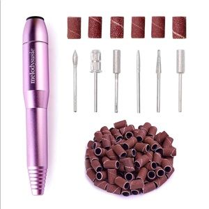 Bundle - Electric Nail Drill for Manicure Pedicure and Sanding Band Bundle